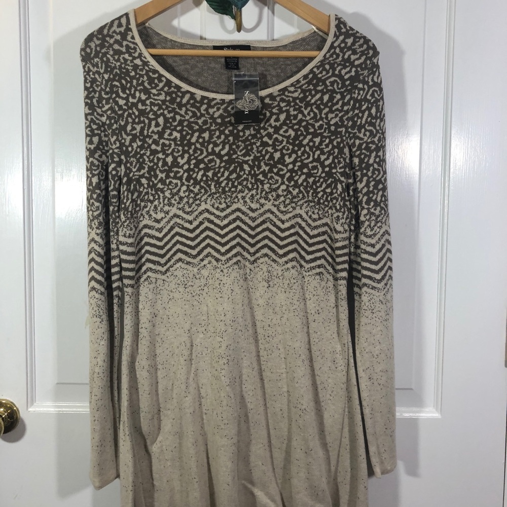 NEW Womens’ Style & Co. Tunic Sweater Size L